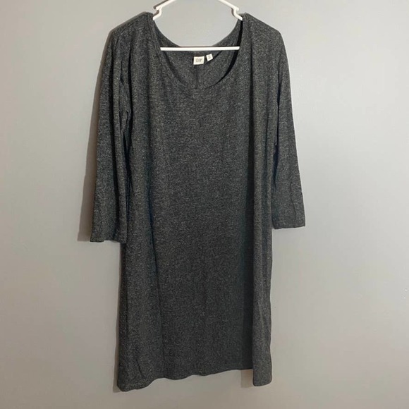 Gap Gray Women's Dress Size Medium Tall - Picture 1 of 6